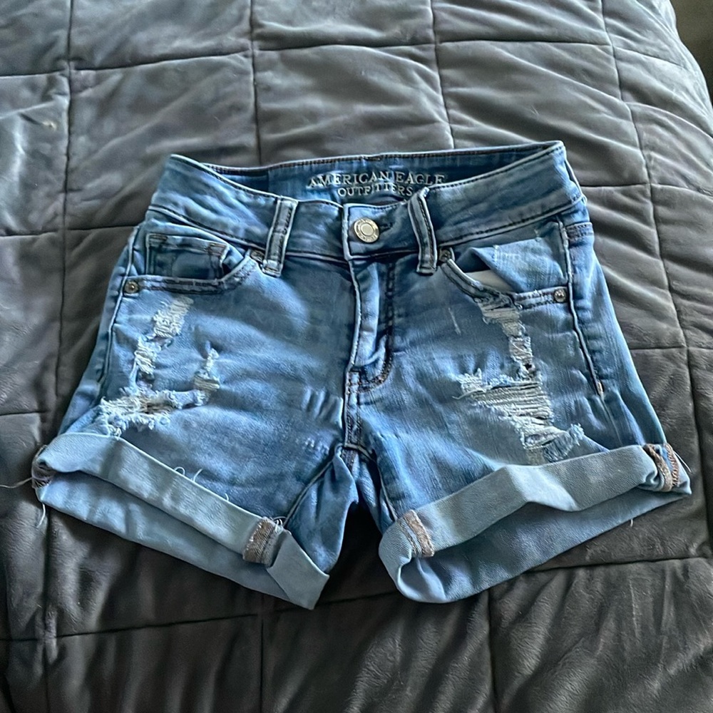 American Eagle jean shorts